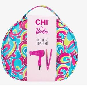 CHI X Barbie On-The-Go Travel Kit